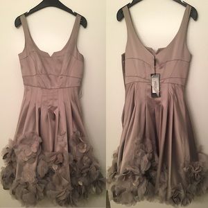 Karen Millen Champagne Dress size 4
